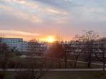 Guben Guben, Sonnenuntergang, 26.03.10