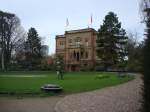 freiburg Freiburg im Breisgau,
Colombischl��chen, 1869-71 im neugotischen Stil erbaute 
herrschaftliche Villa im Stadtzentrum,
beherbergt das Arch�ologische Museum,
April 2010