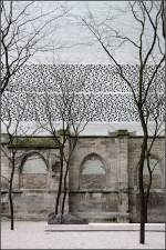 Koln Kolumba Museum K�ln: Anstelle des mittelalterlichen Friedhofes befindet sich heute ein stiller Hof inmitten der Stadt. 19.03.2010 (Matthias)