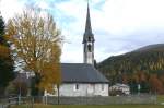 Schweiz Schweiz - Kirche in Cinuos-chel-Brail am 15.10.2008