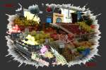 bolzano Bolzano. Der ber�hmte Obstmarkt in der Piazza delle Erbe. Wer da keinen Guster bekommt?  6.4.10