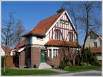 Deutschland Herne-B�rnig - Siedlung Teutoburgia (Fr�hjahr 2009). 