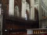 Amiens, Kathedrale Notre Dame. Die eine H�lfte des Chorgest�hls, S�dseite. ...