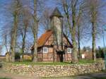 Landkreis Ludwigslust Kirche zu Gallin (LWL) an der B 195 [15.04.2010]