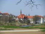 Schwerin Blick vom ehem. BUGA-Gel�nde zur Graf-Schack-Allee (Schwerin), 18.04.2010