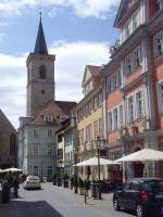 erfurt Futterstrasse - Blick Richtung Kr�merbr�cke Erfurt JUNI 2010