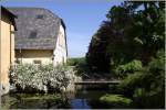 deutschland Wassergr�ben umziehen die Schelenburg bei Schledehausen. 05.06.2010