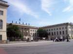 historische Architektur und Bauwerke Humboldtuniversit�t, ehem. Prinz-Heinrich-Palais (Unter den Linden 6), 1748-53 von Johann Boumann erbaut, seit 1809 Universit�tsgeb�ude (06.06.2009)