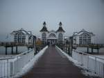 Insel Rugen Es gibt Urlauber die lieber im Winter zur Seebr�cke nach Sellin kommen als im Sommer.