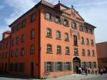 deutschland Dinkelsb�hl in Mittelfranken,
das neue Rathaus, 1733 erbaut,
nach verschiedenen Nutzungen seit 1855 Rathaus,
Juni 2010