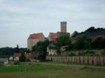 deutschland Burg Gnandstein im Landkreis Leipzig,
Sachsens besterhaltene romanische Wehranlage,
aus dem 13.Jahrhundert,
1994 bis 2004 renoviert,
