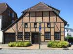 Grevesmuhlen Grevesm�hlen; Gro�e Seestra�e, �ltestes Haus der Stadt 16.06.2010