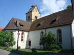 Deutschland H�gelheim im Markgr�flerland,
die evangelische Kirche geht zur�ck auf das Jahr 1113,
Juni 2010