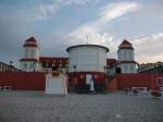 Insel Rugen Das Kurhaus von Binz aufgenommen vom Strand.