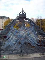 Verschiedenes Berlin, Weidendammbr�cke, Adler (26.10.2009)