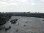london Blick auf london von der Towern Bridge