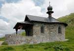 Klausenpass, Kanton Uri. Kapelle auf gut 1950 m �. M. ...