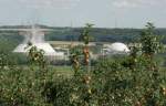 Atomkraftwerke Nuklear�pfel bei Neckarwestheim; Juli 2010