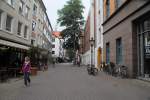 Hannover Fu�g�ngerzohne in der Altstadt von Hannover, am 26.07.2010.