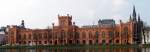 Schwerin Das Arsenal in Schwerin vom Pfaffenteich aus gesehen (24.04.2010)