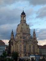 Dresden Die Dresdener Frauenkirche.