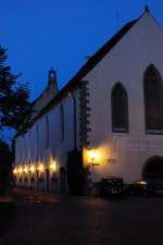 Lindau Das Lindauer Marionettentheater am Barf�sserplatz zur blauen Stunde