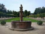 deutschland Brunnen vor dem Schlo� Favorite bei Rastatt/Baden,
Aug.2010