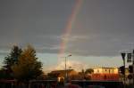 Kaarst Regenbogen �ber Kaarst im Kreis Neuss/an der Viersener Str. am 30.8.2010 aufgenommen, so hatte wenigstens das 'Sauwetter' auch etwas sch�nes.