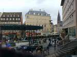 Blick vom Homme de Fer zum Stra�burger M�nster im Februar ...