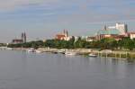 Magdeburg von der Elbebr�cke ...  Hans Vogel 06.10.2010