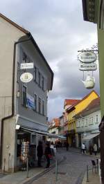 Altstadt Arnstadt Th�ringen  ...  ERHARD BEYER 25.10.2010