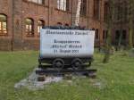 Ein alter F�rderwagen steht ...  Daniel Siegele 31.01.2011