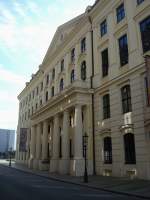 Dresden, das Landhaus, erbaut 1770-75 im klassizistischen Stil mit sechs ...