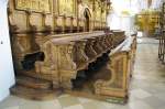 Ulm, Kloster Wiblingen, Chorgest�hl ...  Peter Reiser 18.05.2011