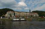 Elbpromenade in Bad Schandau. ...  Christian K�hn 31.05.2011