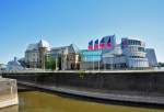 Schokoladen- (links) und Olympikmuseum ...  Rolf Reinhardt 29.06.2011