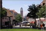 Blick durch die Carl-Schurz-Stra�e ...  Helmut Seger 07.07.2011