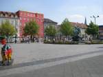 Schwerin [MV]; der Grunthalplatz ...  Manfred Hellmann 14.07.2011
