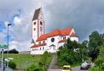 Kirche in Hauerz, Landkreis ...  Rolf Reinhardt 08.08.2011