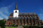 Gangelt, St. Nikolaus Kirche, Langhaus und Turm aus dem 14. ...