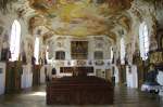 Mussenhausen, Langhaus der Wallfahrtskirche ...  Peter Reiser 15.08.2011