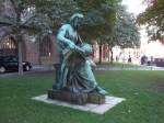 Berlin, Nordseite der Nikolaikirche, ...  Karl-Ernst Selke 14.11.2011