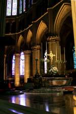 In der Kathedrale Notre-Dame ...  Andr� Breutel 18.11.2011