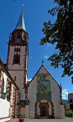 Glottertal, die Pfarrkirche St.Blasius, ...  rainer ullrich 19.12.2011