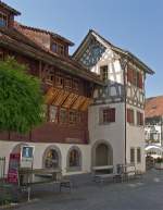 Dieses Bohlenst�nderhaus in Arbon ...  Joachim Kohler 10.01.2012
