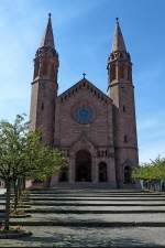 Forbach, Aufgang zur St.Johannes-Kirche ...  rainer ullrich 21.01.2012