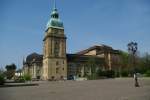 Darmstadt, Hessisches Landesmuseum am Friedensplatz, erbaut 1896 bis 1906 durch ...