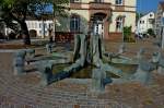 M�llheim, moderner Brunnen an ...  rainer ullrich 31.01.2012