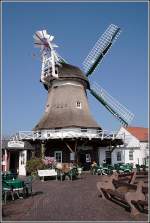 Diese Windm�hle in Norderney ist die einzige auf den ostfriesischen ...
