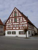 Wittislingen, Fachwerkhaus ...  Peter Reiser 21.02.2012